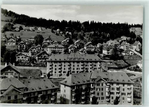 2400 Le Locle Foto AK Quartier du Boris Noir Ort handschriftlich