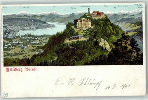 8143 Uetliberg 1901 - Glarner Alpenkette