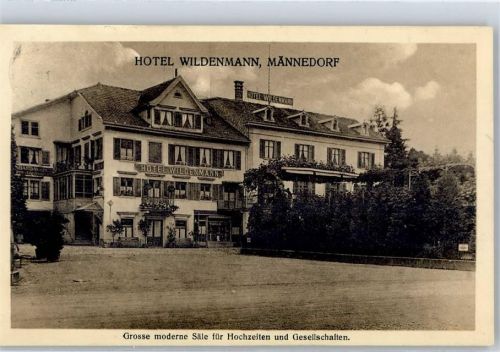 8708 Männedorf - Hotel Wildenmann