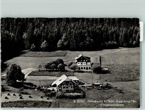 3132 Riggisberg - Fliegeraufnahme Plötschweid