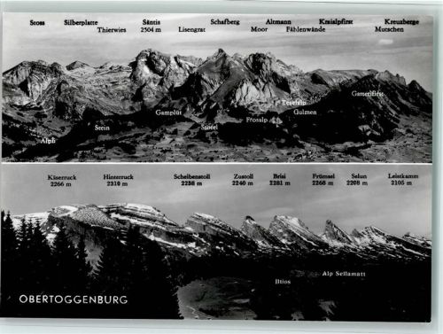 Churfirsten - Obertoggenburg Iltios Sellamatt