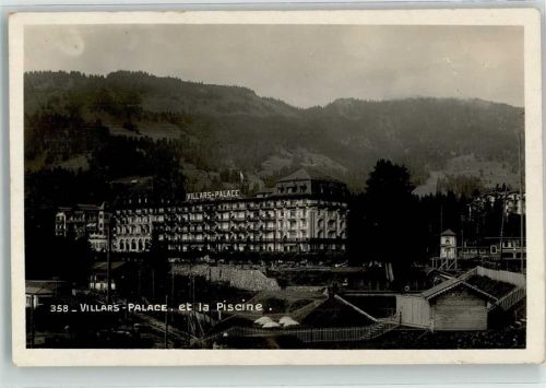 1884 Villars-sur-Ollon - Villars Palace Schwimmbad