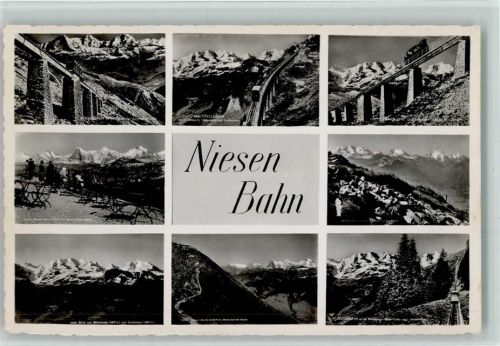 Niesen - Niesenbahn Gartenterrasse