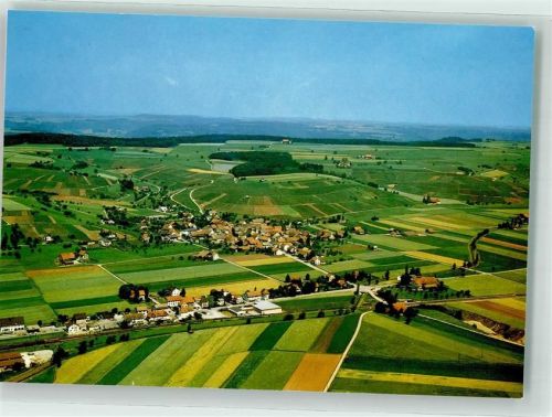 8219 Trasadingen FOTO KEINE AK Ort handschriftlich Fliegeraufnahme