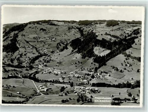 9643 Krummenau - Flugaufnahme Toggenburg mit Bendel