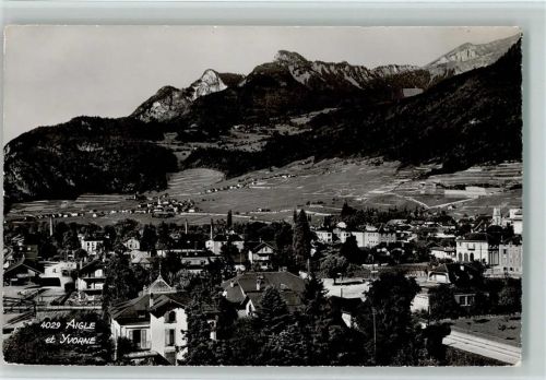 1860 Aigle - Ortsansicht