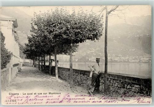 1815 Clarens 1904 - Vue sur Montreux