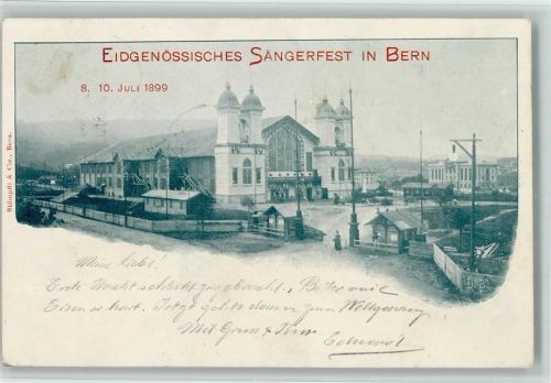 3000 Bern Berne - Festhalle 1899