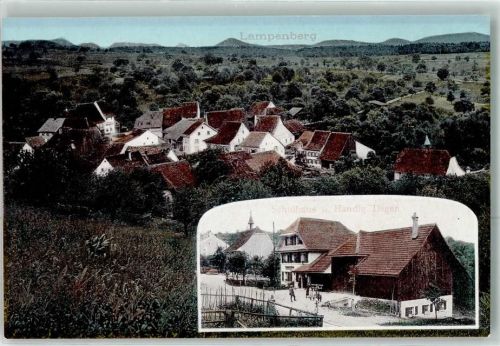 4432 Lampenberg - Schulhaus Handlung Degen ca 1919
