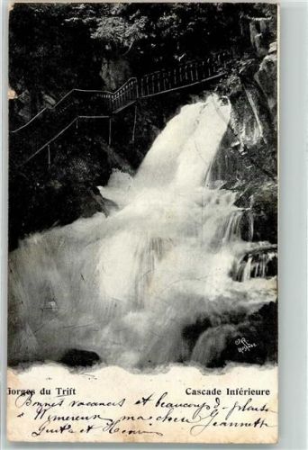 3863 Gadmen 1908 - Gorges du Trift Cascade Inferieure