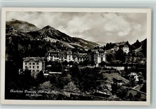 7062 Passugg-Araschgen - Kurhaus Passugg mit Schulhaus