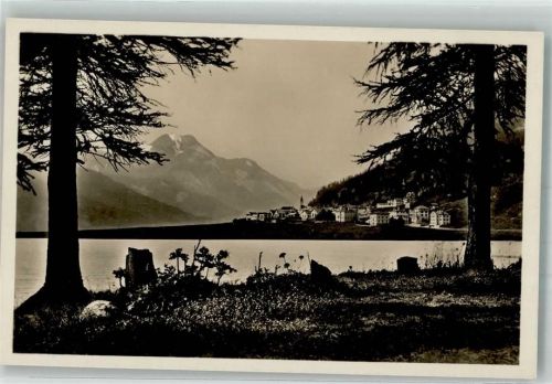 7513 Silvaplana Foto AK