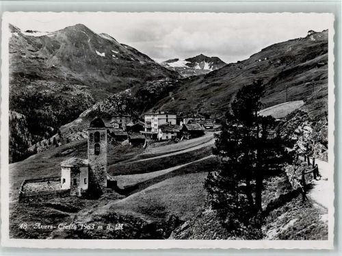 7447 Cresta (Avers) - Kurhaus Feldpost