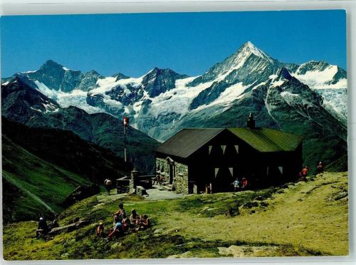 3929 Täsch - Täschhütte SAC ob Täsch Zinalrothorn Schallihorn Weisshorn