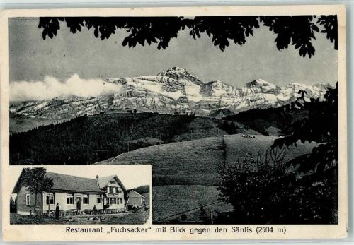 9113 Degersheim - Gasthaus Fuchsacker Säntis