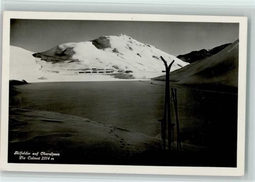 Piz Calmot - Skifelder auf Oberalpsee