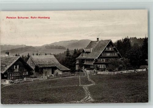 9633 Hemberg 1914 Foto AK Pension Scherrer