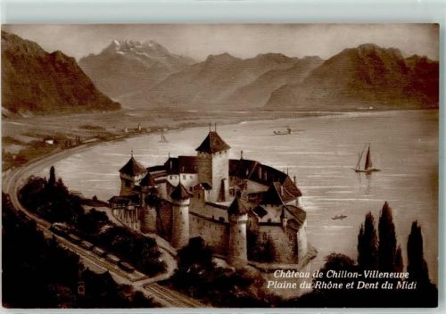Chillon Chateau - Dent du Midi
