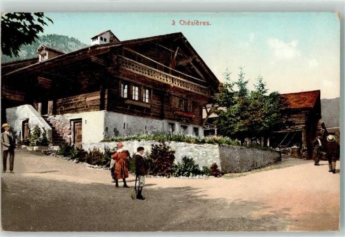1885 Chesières - Bauernhaus