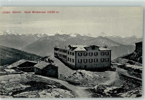 Gemmipass Wallis 1911 - Hotel Wildstrubel