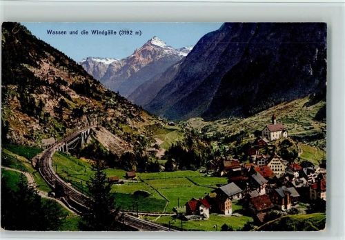 6484 Wassen UR - Windgälle Bahnlinie
