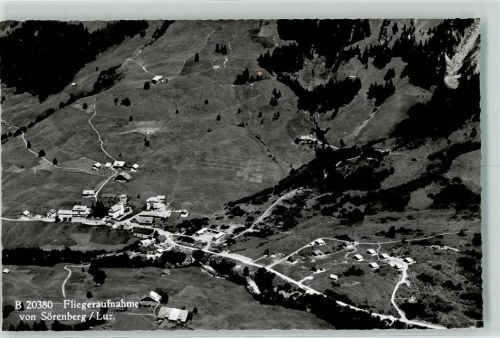 6174 Sörenberg Gebrauchsspuren Fliegeraufnahme Brienzer Rothorn