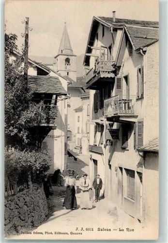 1922 Salvan - La Rue