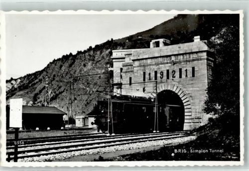3900 Brig - Eisenbahn Simplon Tunnel