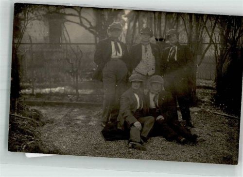 8580 Amriswil Foto AK Gruppenfoto Frauen Ort handschriftlich