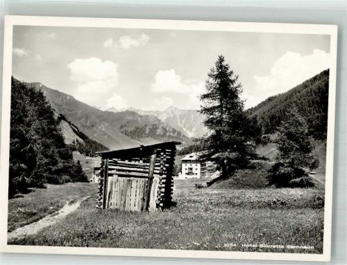 7563 Samnaun Dorf Foto AK Hotel Silvretta