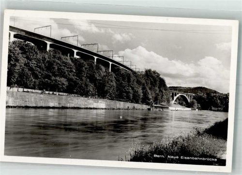 3000 Bern Berne Foto AK Eisenbahn- Brücke