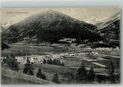 7522 La Punt-Chamues-ch Foto AK Ponte Campovasto