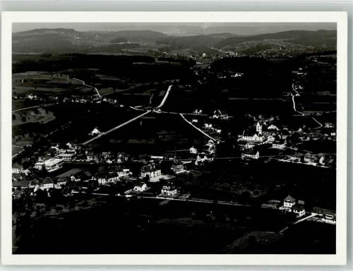 9545 Wängi Foto AK Fliegeraufnahme