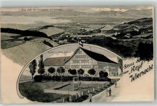 9405 Wienacht-Tobel 1907 - Gasthaus Zur frohen Aussicht Kapf