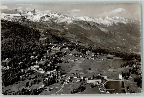 3963 Crans-sur-Sierre Gebrauchsspuren Fliegeraufnahme Walliseralpen