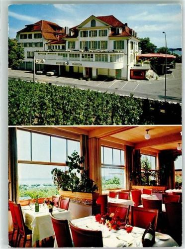 2513 Twann - Hotel Bären Aussen und Speiseraum