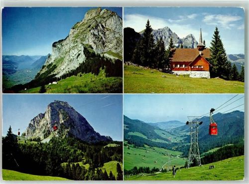 Holzegg - Seilbahn Brunni Mythen Hüttenstempel