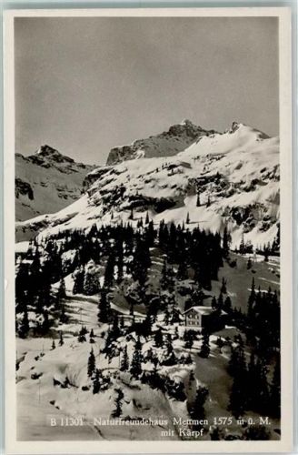 Mettmen Gebrauchsspuren Naturfreundehaus Kärpf