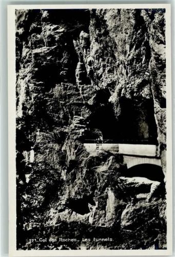 Col des Roches - Les tunnels