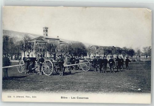 1145 Bière - Kaserne Übung Militär Waffenplatz