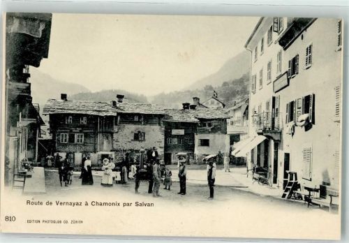 1922 Salvan - Route de Vernayaz a Chamonie