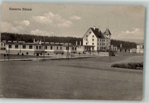 8180 Bülach 1912 Foto AK Feldpost Feld-Batterie 24 Kaserne