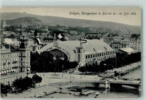 8000 Zürich 1905 - Eidgen. Sängerfest