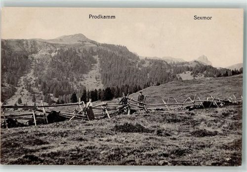 Seebenalp Foto AK Foto Geering Sexmor Prodklamm