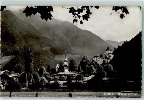 3752 Wimmis - Schloss Kirche