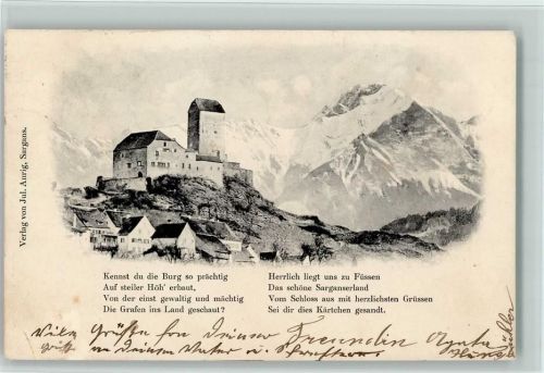 7320 Sargans - 1905 Burg
