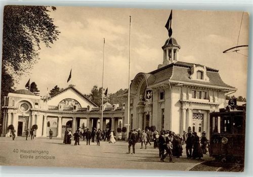 3000 Bern Berne - Landesausstellung 1914 Nr.40 Haupteingang