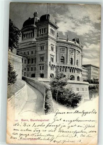 3000 Bern Berne 1909 - Bundespalast