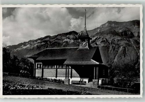 3807 Iseltwald Foto AK Kirche