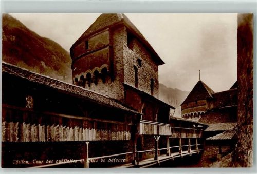 Chillon Chateau Gebrauchsspuren